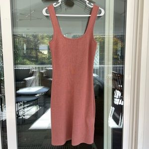 A&F Dusty Pink Knit Mini Dress